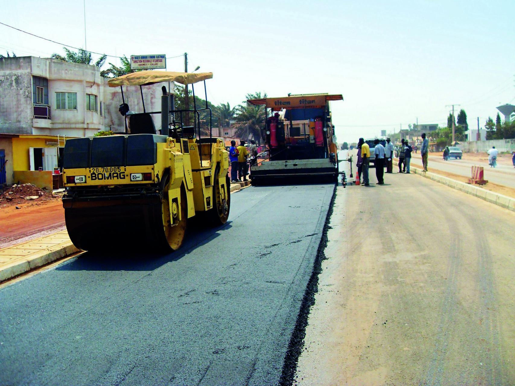 Reconstruction works Cotonou © OAI 2017